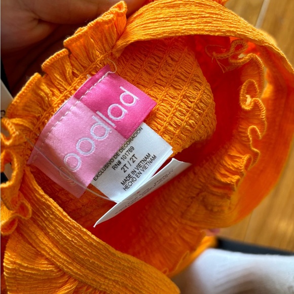 •5 for 20• Goodlad Cutie Ruffled Tank Top Girl Size 2T - Picture 3 of 3